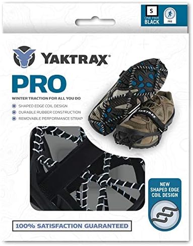 Yaktrax Pro Ice Grips - Small - Black