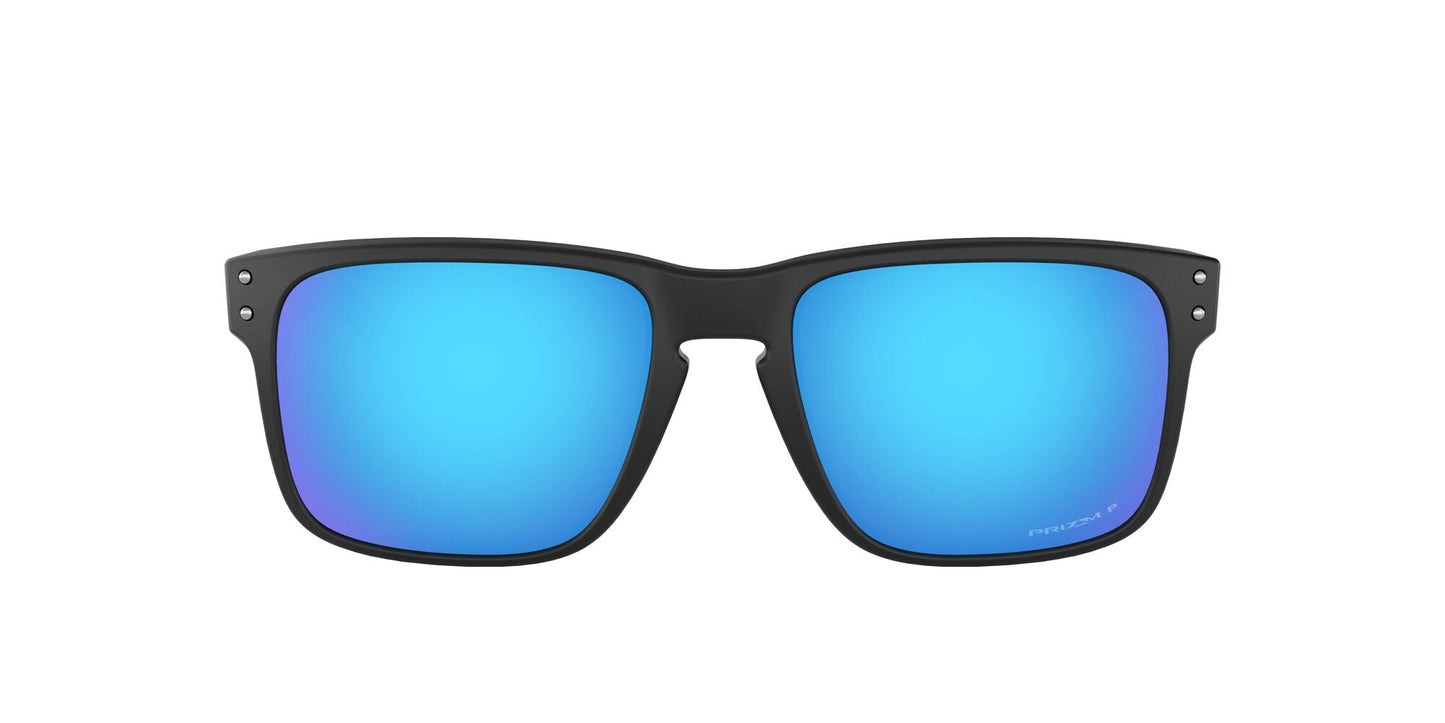 HOLBROOK 0OO9102 Sunglasses Oakley 55 9102F0 - MATTE BLACK Blue