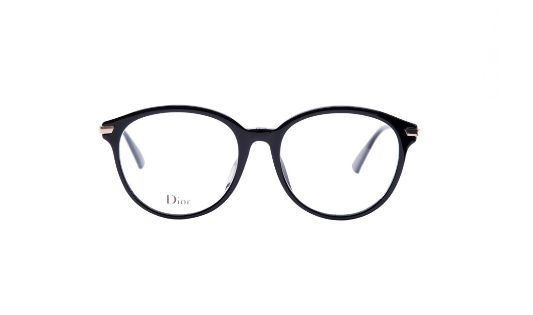 Frames Dior Dioressence18F Black, Dior, Frames, Medium, Oval, Plastic, Prescription, Womens