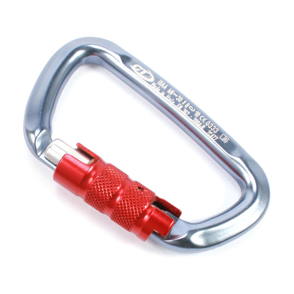 CT D-Carabiner | Blue with Red Gate