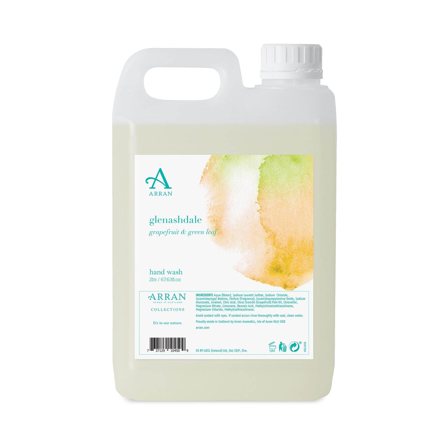 2L Glenashdale Liquid Hand Wash Refill