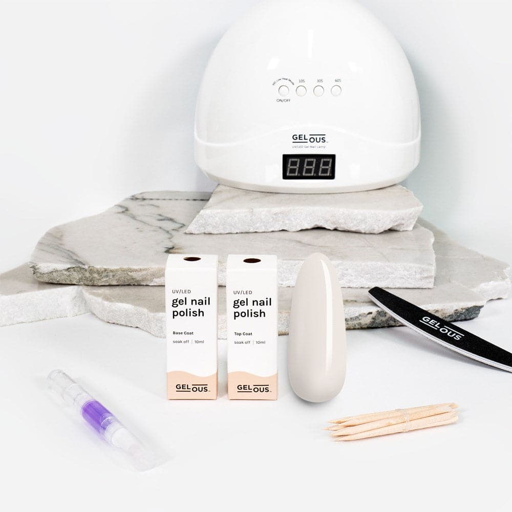 Gelous gel nail polish Milk and Honey Essentials Pack - photographed in New Zealand