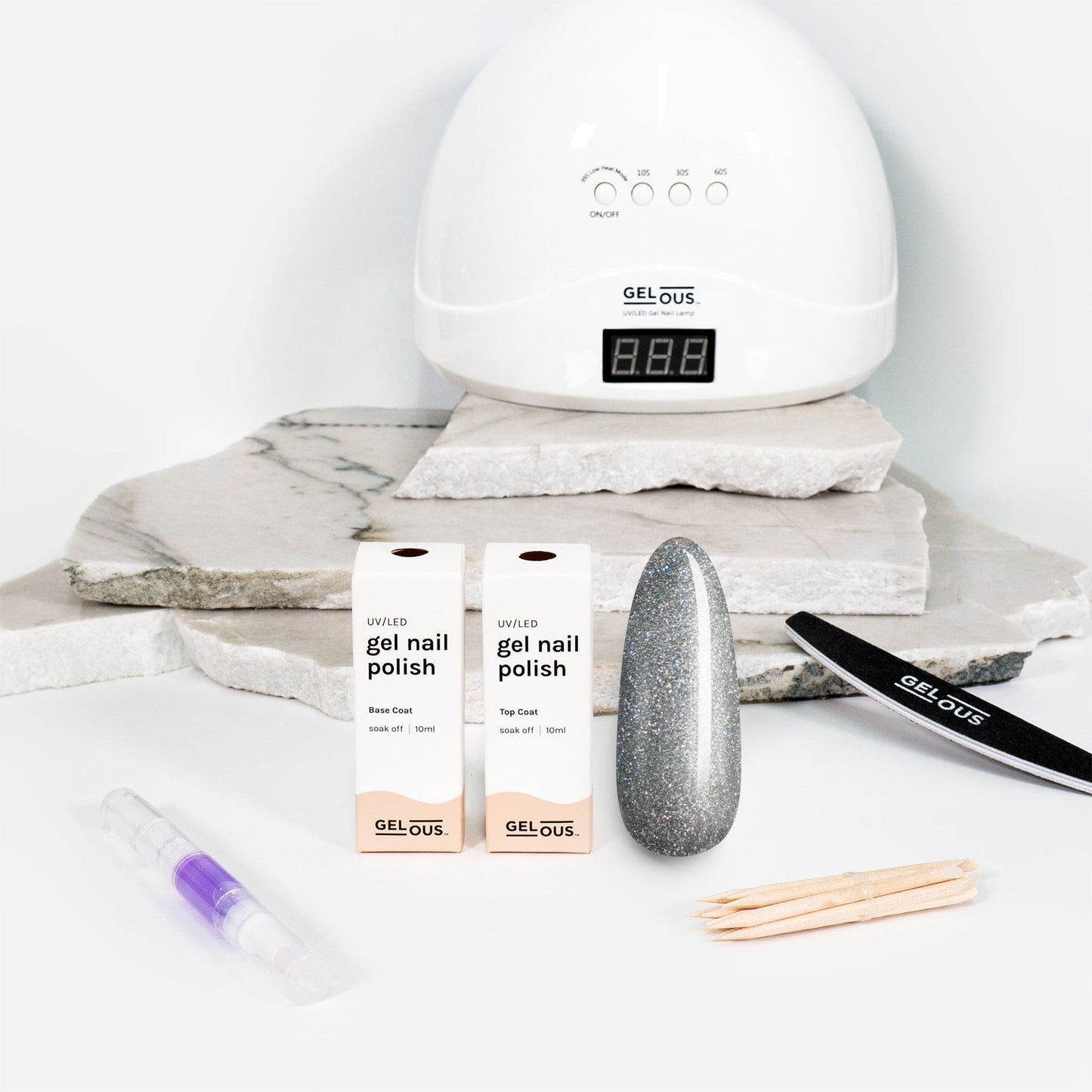 Gelous gel nail polish Starlet Essentials Pack - photographed in New Zealand