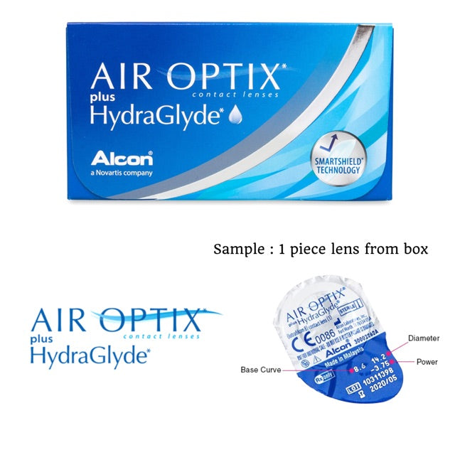 AIR OPTIX庐 plus HydraGlyde庐
