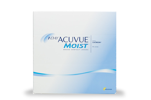 1-DAY ACUVUE庐 MOIST (Pack of 90)