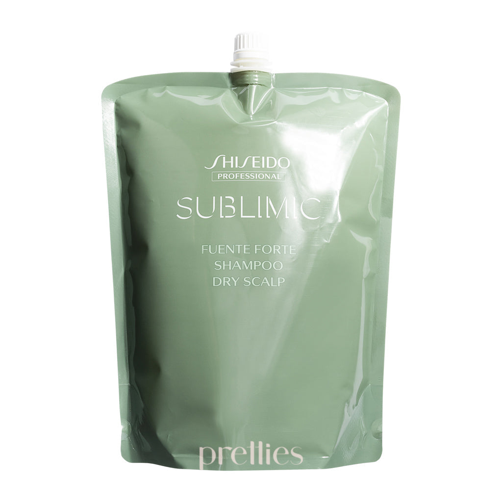 Shiseido SUBLIMIC Fuente Forte Shampoo (Dry Scalp - Green) (Refill) 1800ml