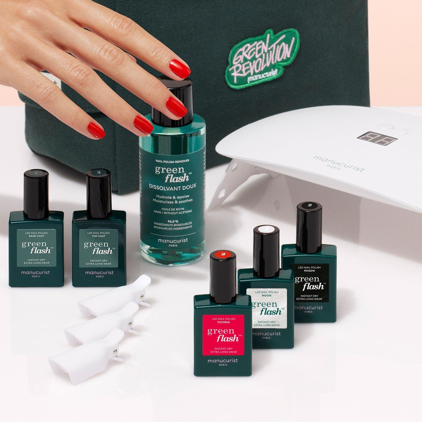 LED nail polish Starter Kit - The Glam Trio