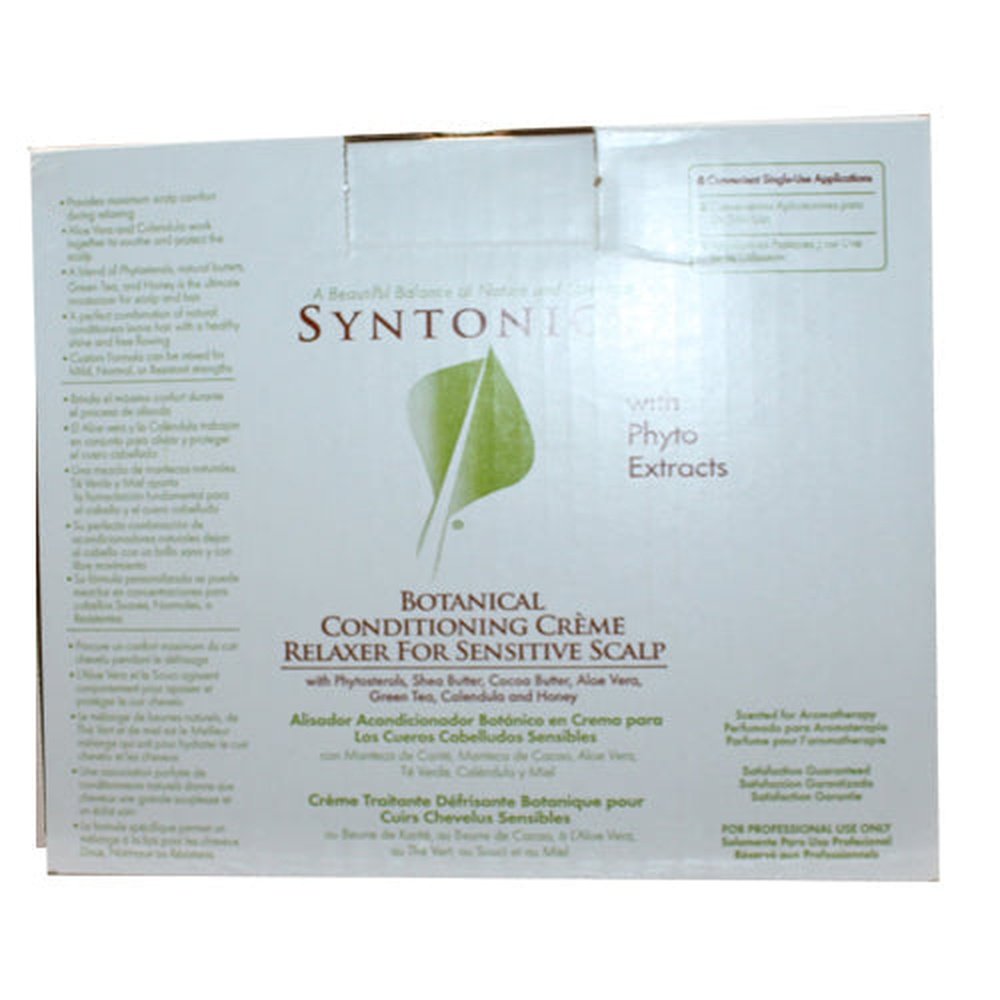 Syntonics Botanical Creme Relaxer For Sensitive Scalp 6app