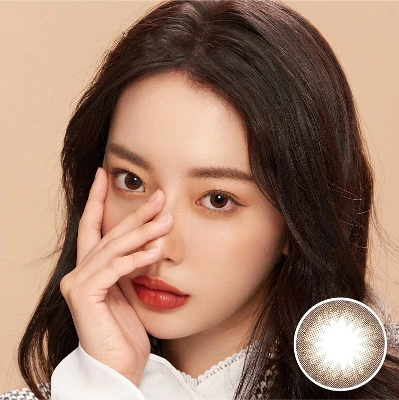 Clalen Iris Alicia Brown Contacts 30 pack