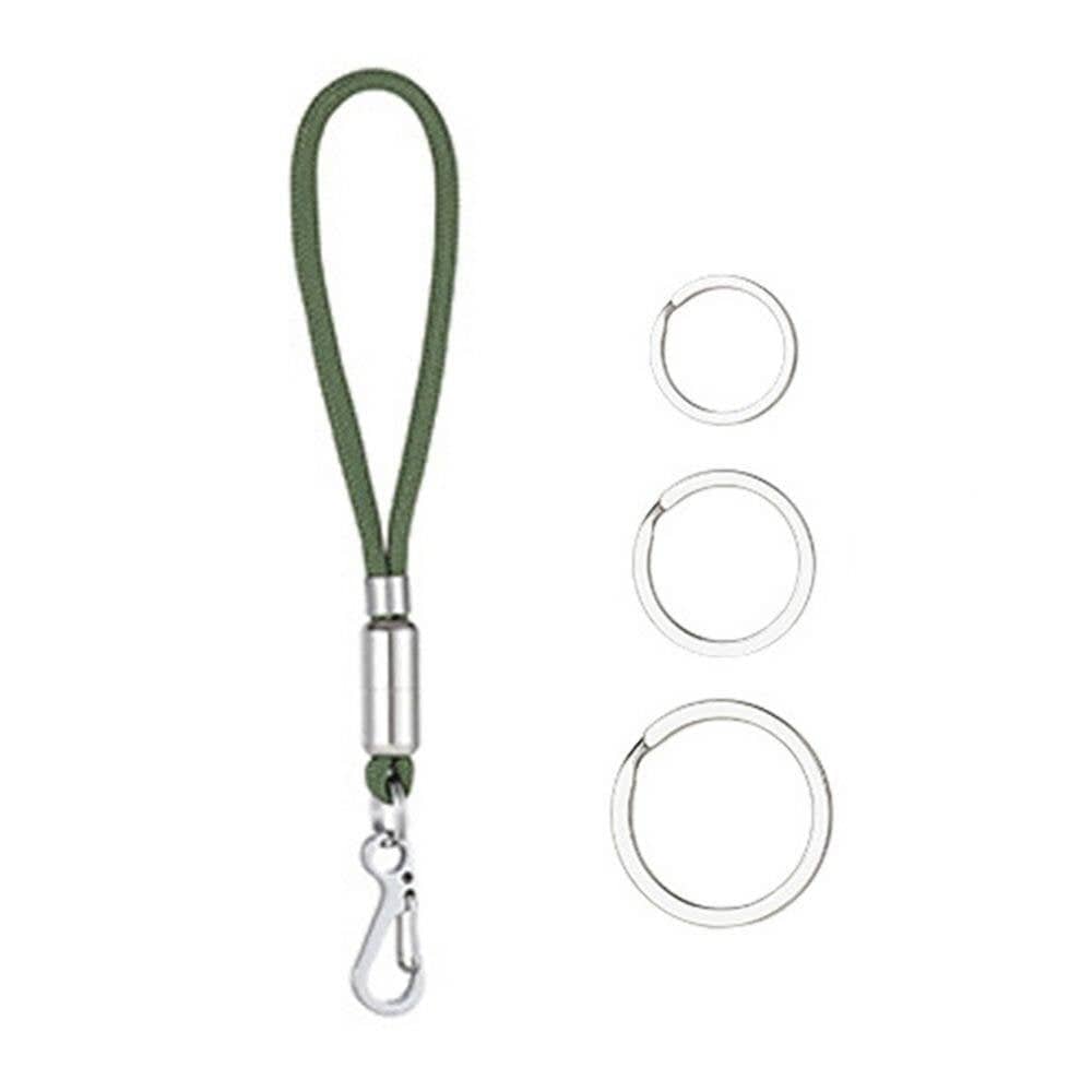 Clearance Sale Outdoor Keychain Carabiner Anti-Lost Hand Strap Keys Tools Holders Camping Hiking Climbing Hand Straps Outdoor Accessories