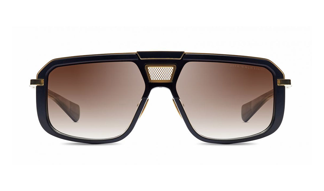 Sunglasses DITA Mach Eight Aviator, Black, Dita, Mens, Non-Polarized, Non-Prescription, Sunglasses, Titanium