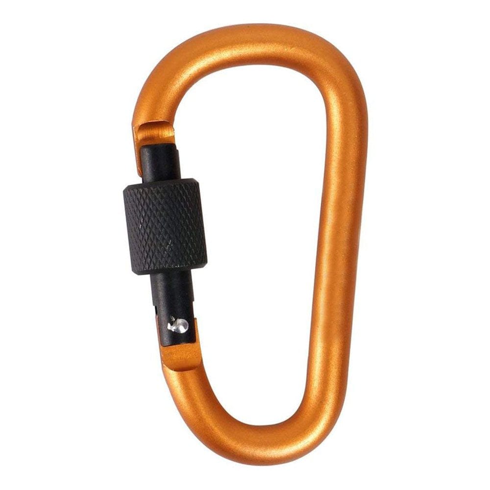 New Survival D\-Ring Locking Carabiner Clip Camping Tent Equipment Alloy Aluminum Survival Gear Climbing Hook Outdoor Accessory Purple