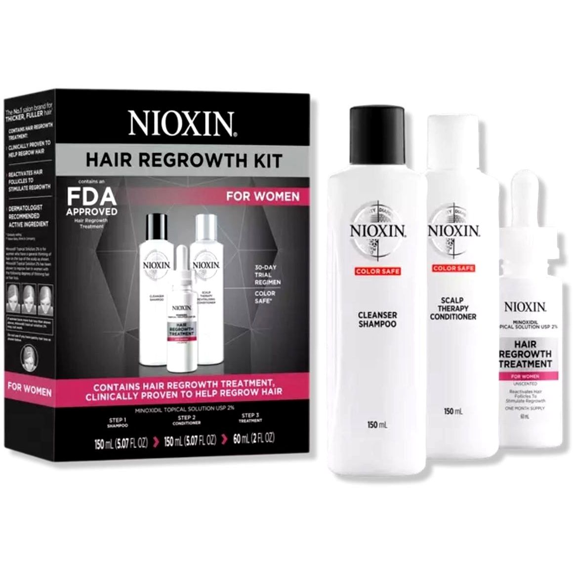 Nioxin Hair Regrowth Kit For Women