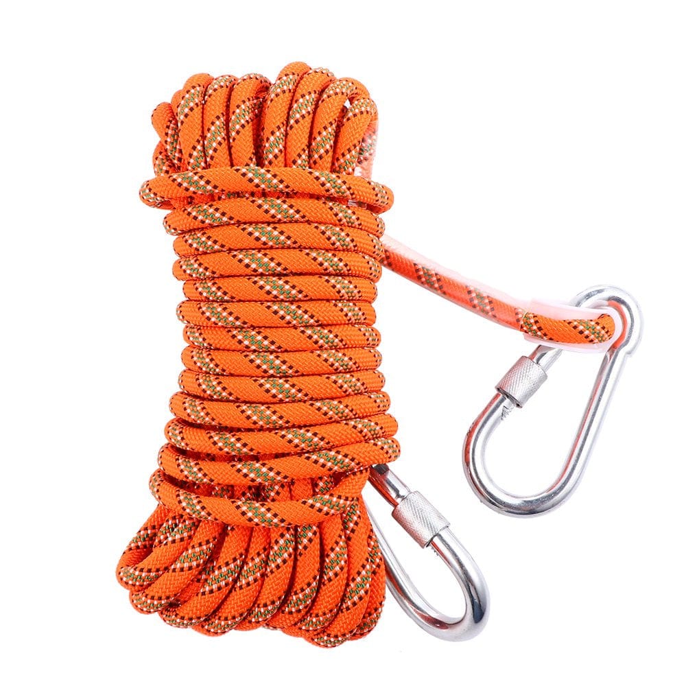 OUNONA 10M High Strength Polyester Escape Safety Rope Practical Outdoor Climbing Rope
