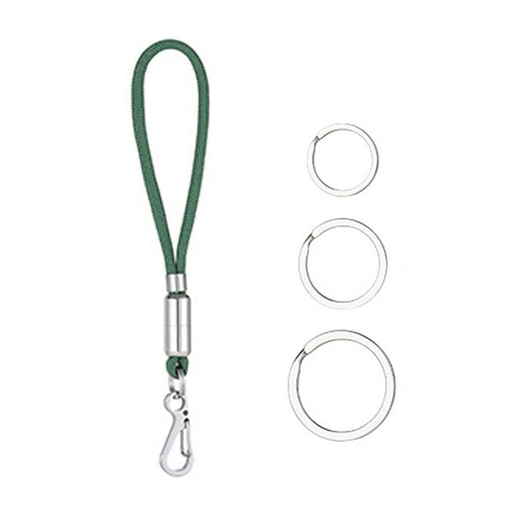 Outdoor Keychain Carabiner Anti-Lost Hand Strap Keys Tools Holders Camping Hiking Climbing Hand Straps Outdoor Accessories Clearance