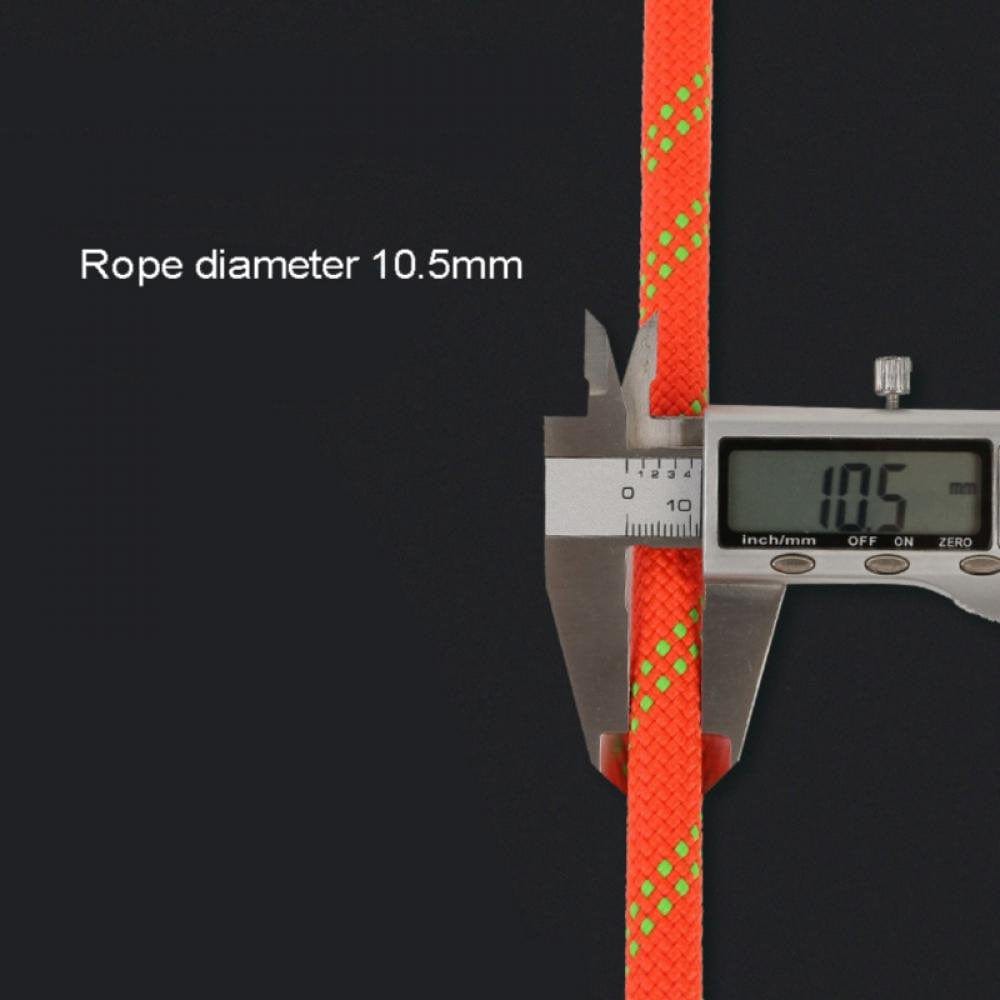 Professional Rock Climbing 10.5Mm Rescue Lanyard Protective Eye-To-Eye Sling Loop Rappelling Rope Mountaineering Accessories