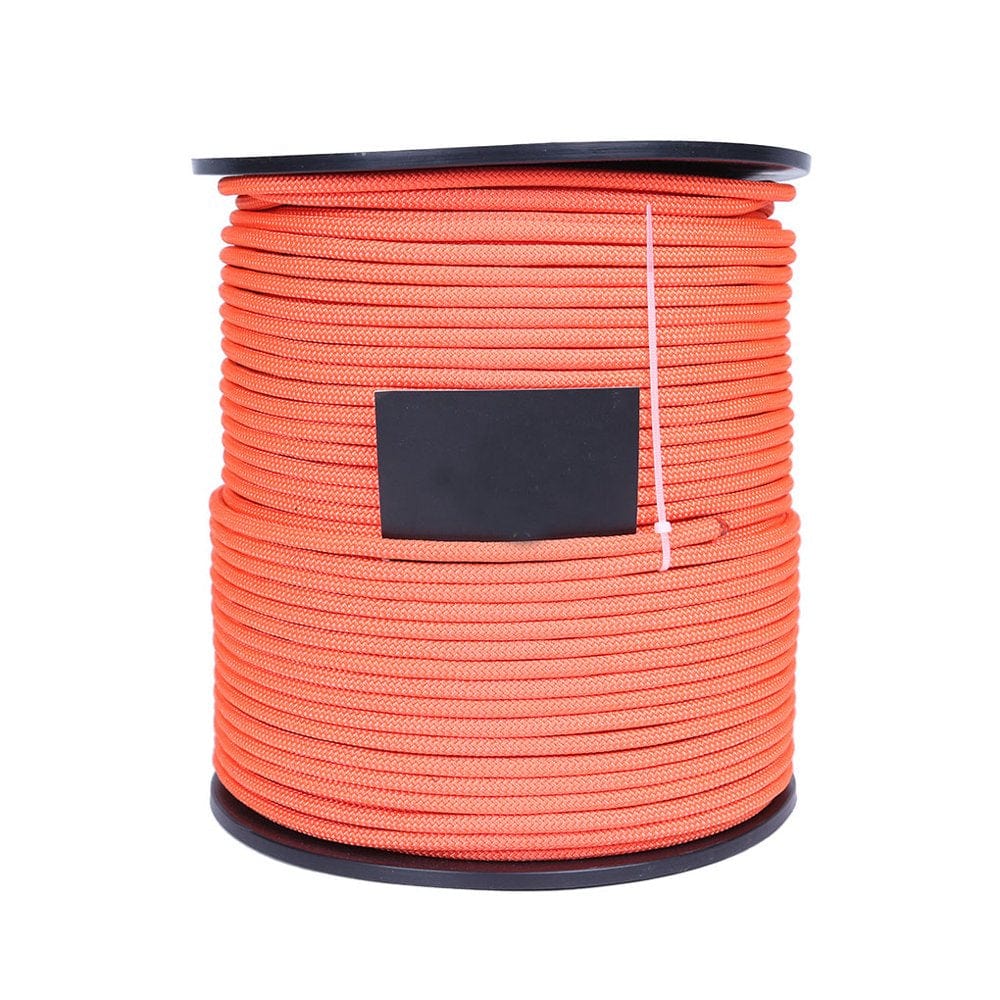 ROBOT-GXG Climbing Rope Outdoor Mountaineering Rock Climbing Safety Cord Arborist Secure Lanyard, Orange