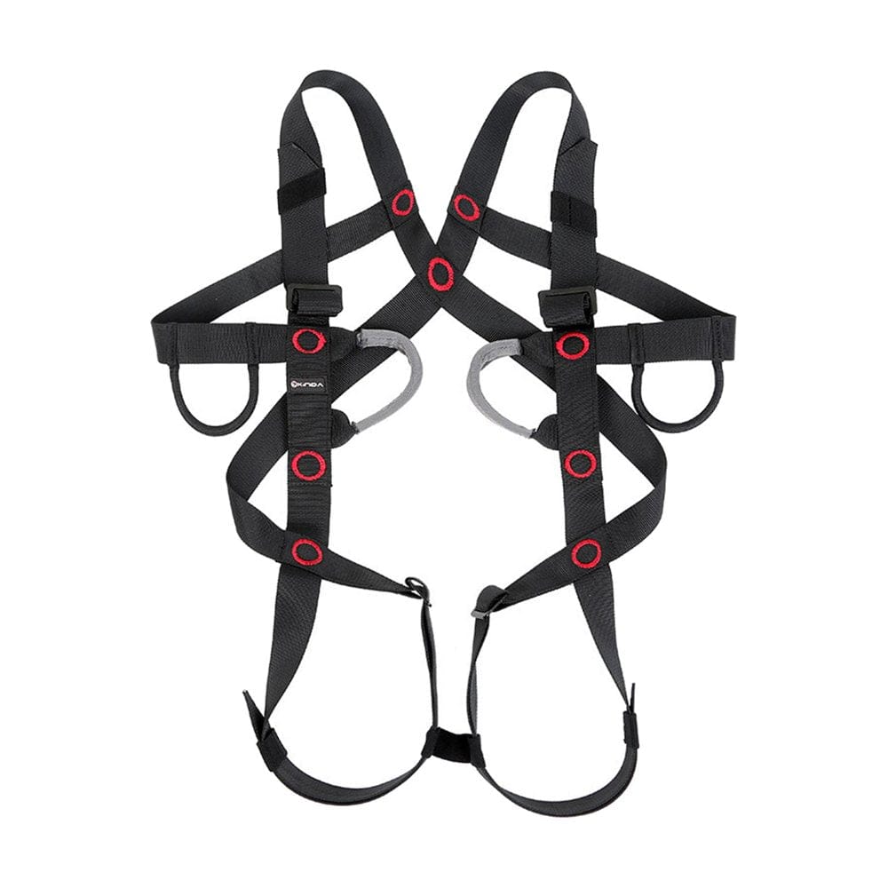 Wearable Harness Belt Full Body Climbing Multi-Functional Comfort for Caverns Rappelling Scaffold Outdoor Mountaineering