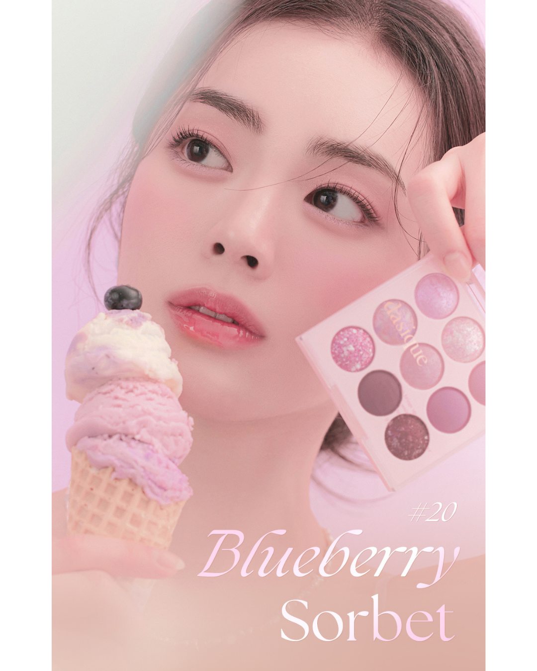 Dasique Eyeshadow Palette (Ice Cream Collection) [3 colours]
