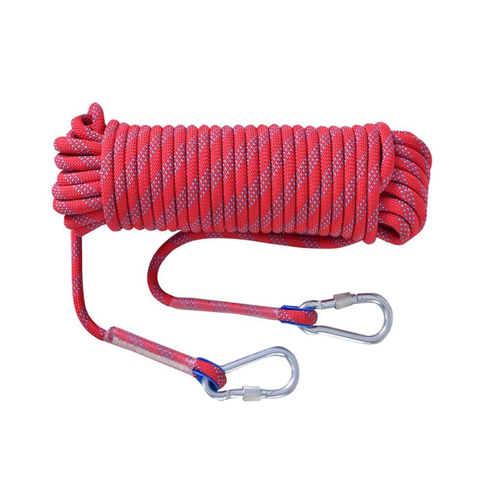 20M Professional Rock Climbing Cord Outdoor Hiking Climbing Rope Accessories Rope 12Mm Diameter High Strength Cord Safety Rope