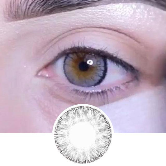 Grey Colored Contacts For Astigmatism - 4 Tone