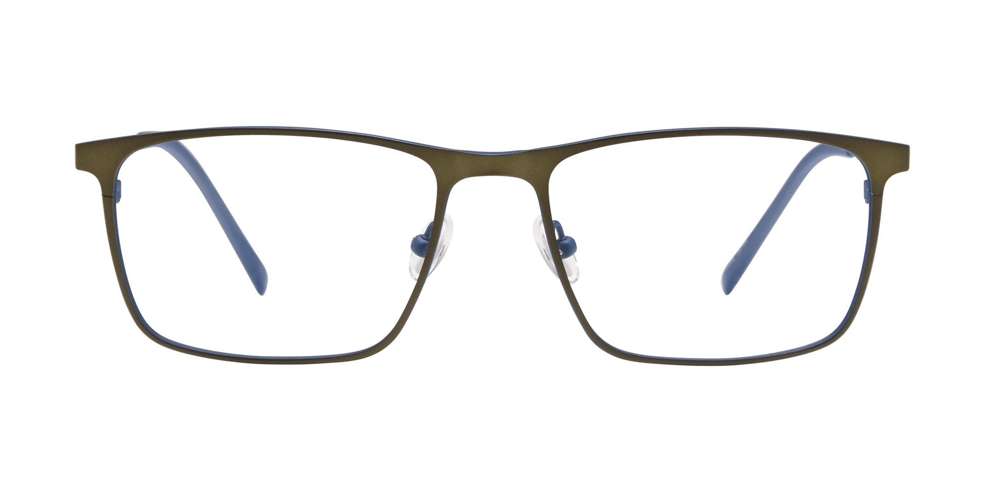 modo 4238 prescription optical eyewear glasses made in japan titanium lightweight durable strong comfortable modern contemporary petite casual clean sleek matte olive front