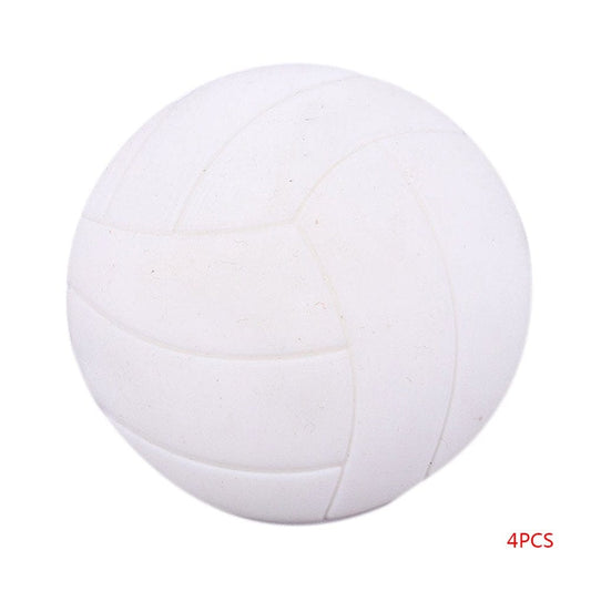 4Pcs Wall Crash Proof Anti-Collision Pad Eliminate Noise Cushion Door Handle Bumper Guard Volleyball Shape