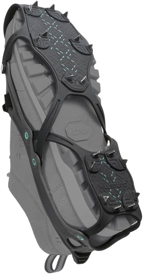 Hillsound FlexSteps Crampon, Lightweight Ice Cleat Traction for Snow & Light Trail Hiking