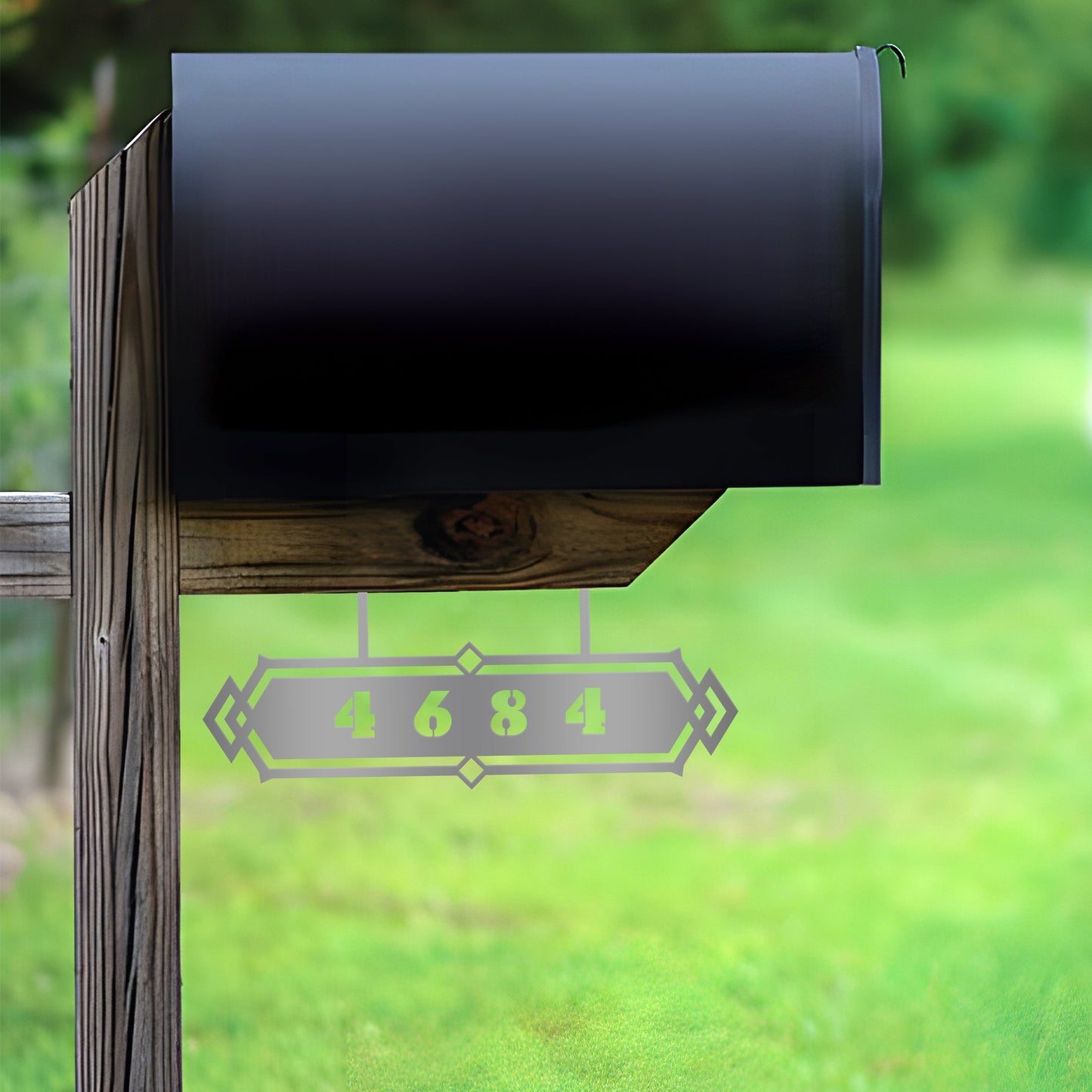 Luxury Address Mailbox Sign