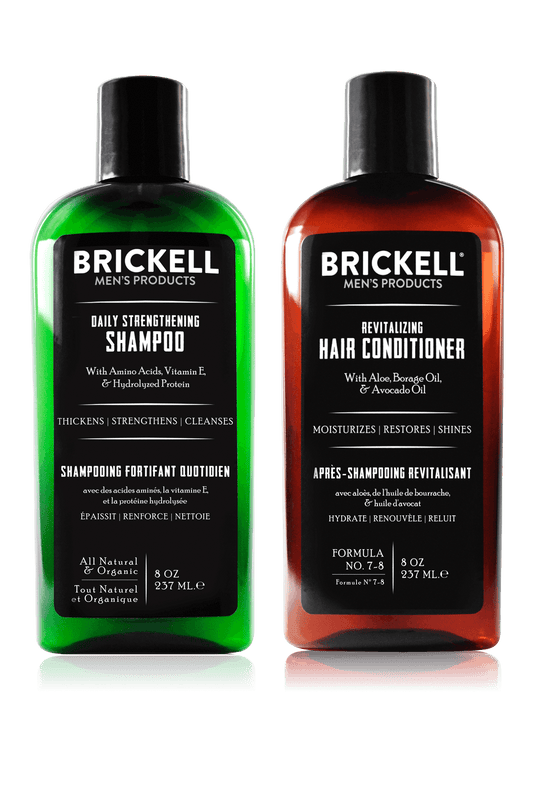 Daily Revitalizing Men's Hair Care Routine