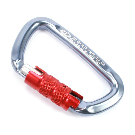 CT D-Carabiner | Blue with Red Gate