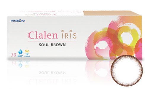 Clalen Iris Soul Brown Contacts 30 pack