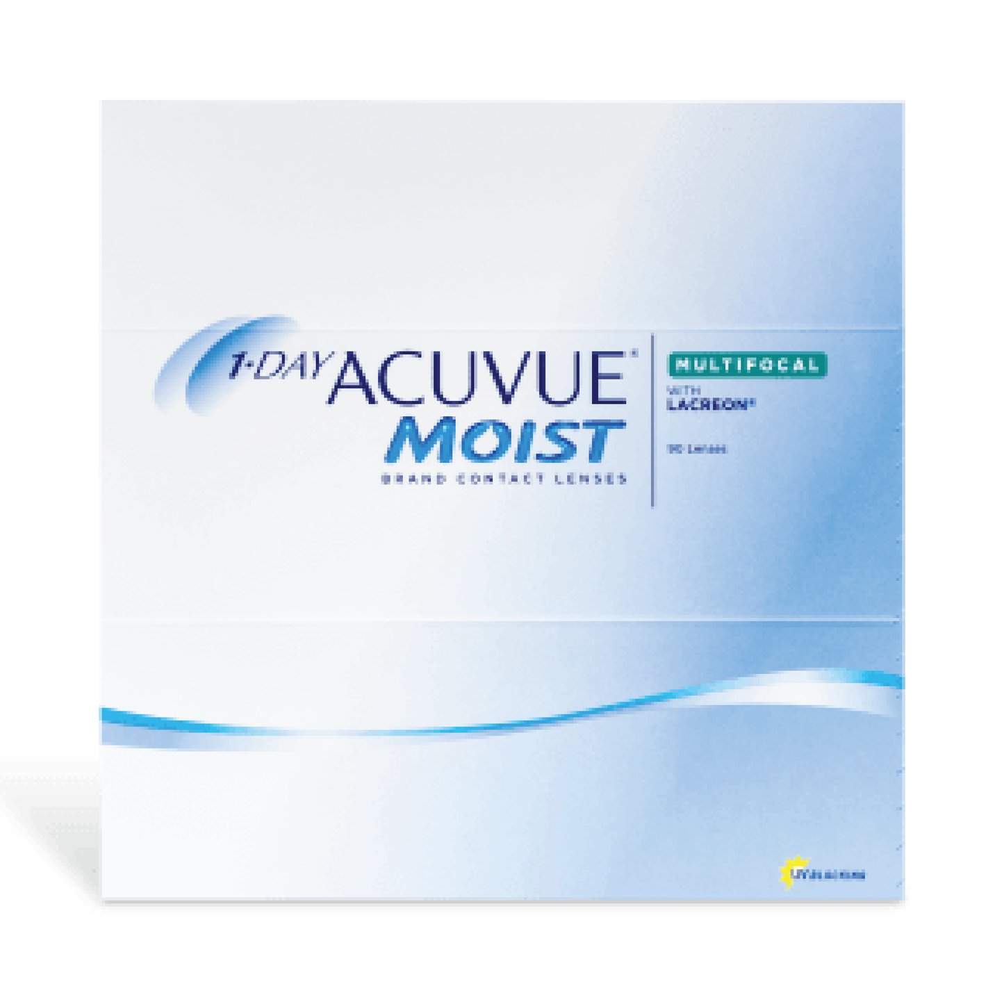 1-Day Acuvue Moist Multifocal contact lens presbyopia johnson daily replacement comfort silicone hydrogel lowest price fits all eyes daily disposable daily replacement