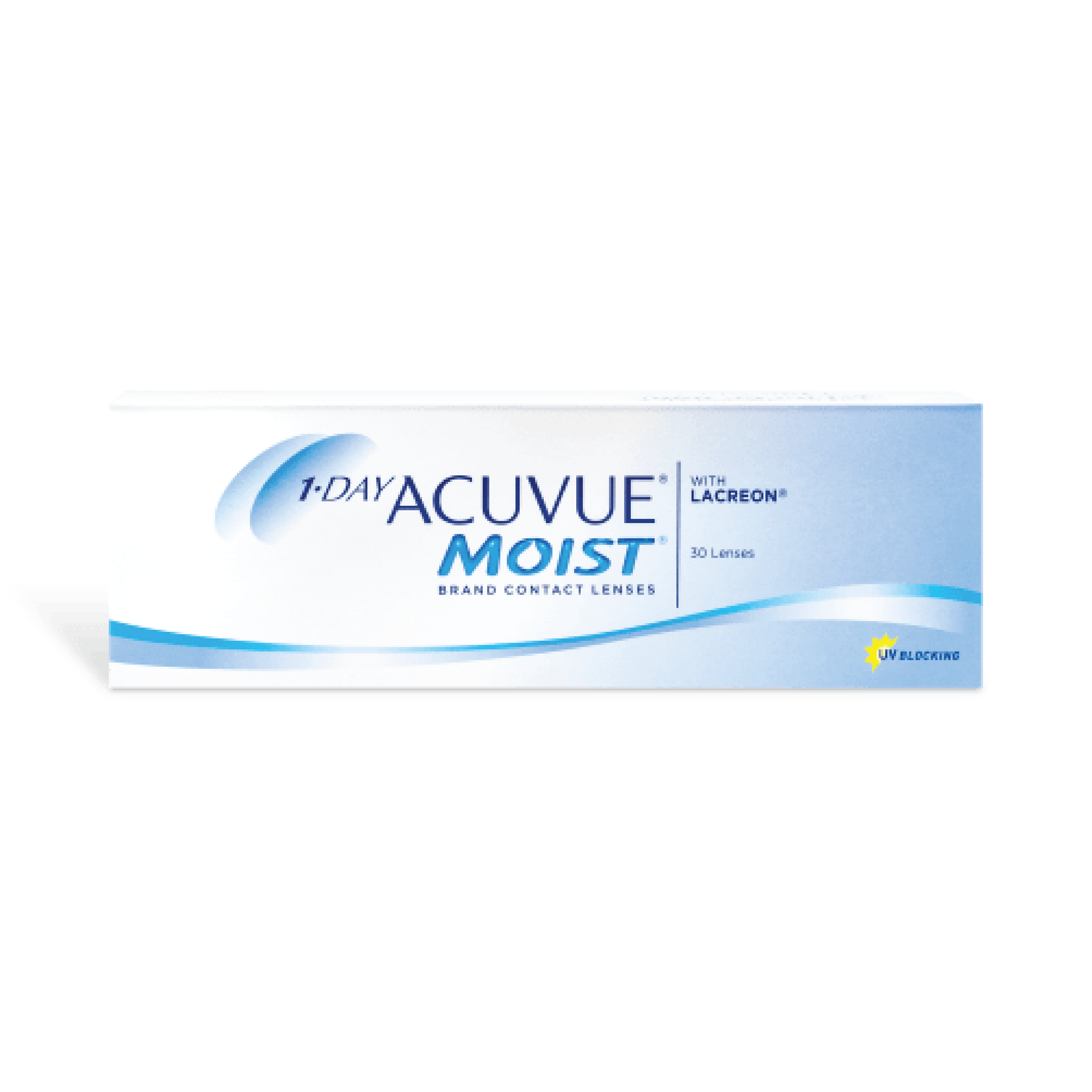 1-Day Acuvue Moist contact lens johnson daily replacement comfort silicone hydrogel lowest price fits all eyes daily disposable daily replacement