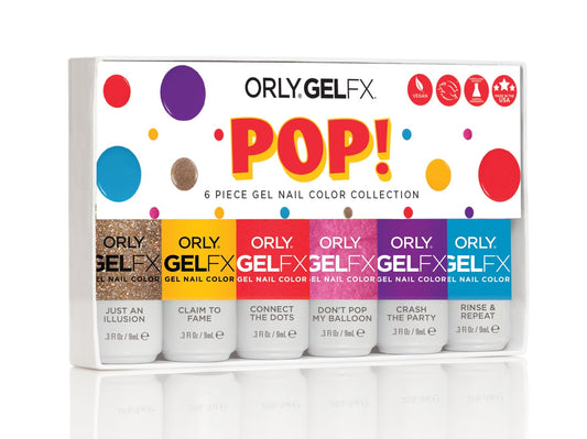 Orly Gel FX - Pop! Collection (6 Polishes) Gel Polish