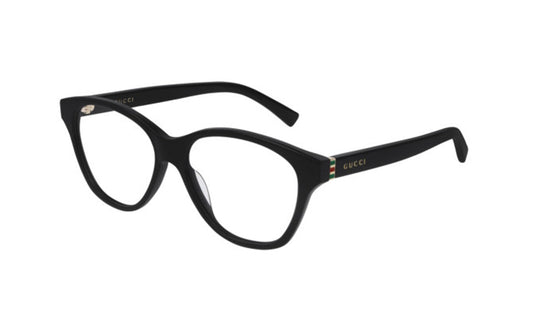 Frames Gucci GG0456O Black, D Frame, Frames, Gucci, Havana, Medium, Plastic, Prescription, Womens