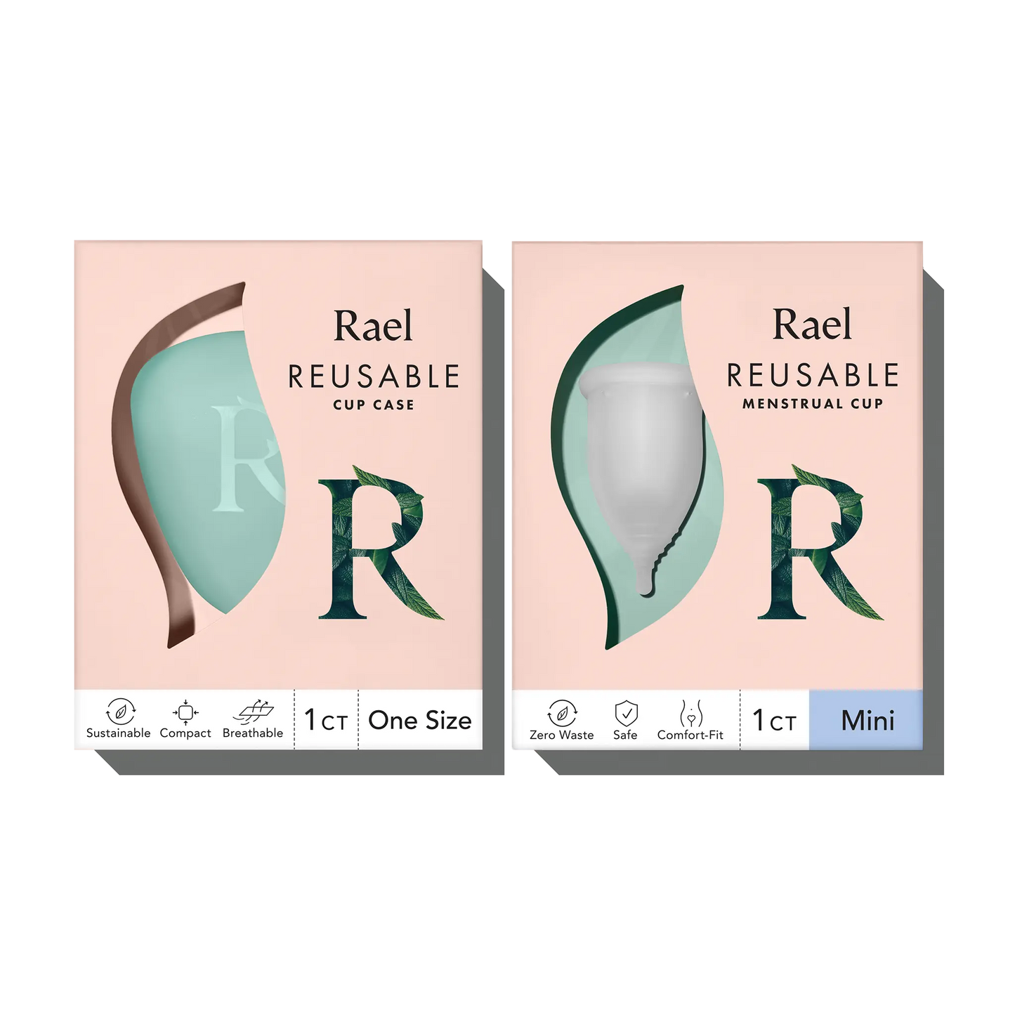 Reusable Menstrual Cup & Case Set