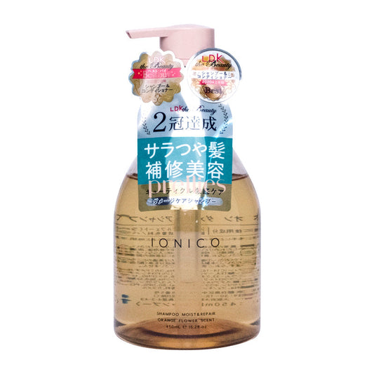IONICO Damage Care Shampoo Moist & Repair (Orange Flower Scent) 450ml