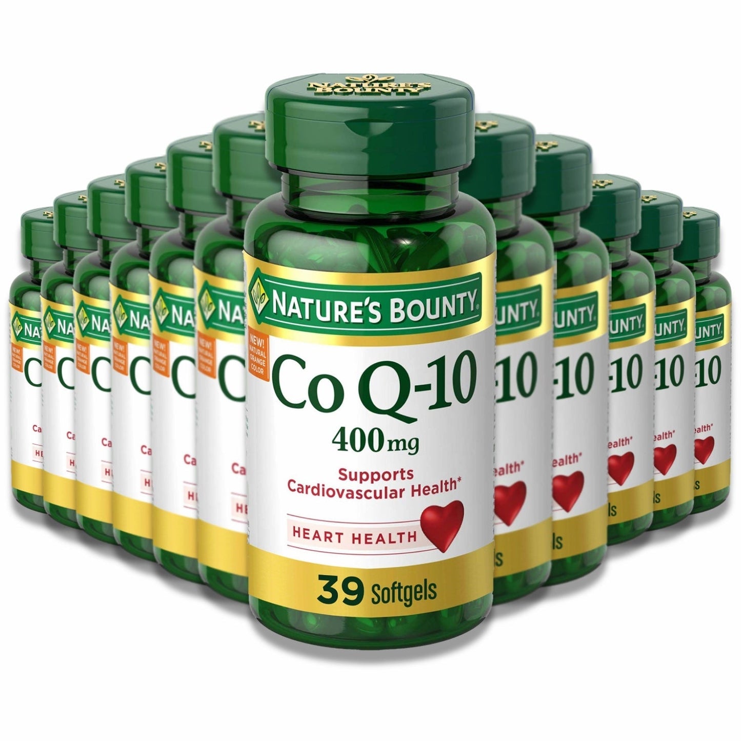 Nature's Bounty - Co Q-10 Softgels  -  39 Ct (400 Mg)  - 12 Pack