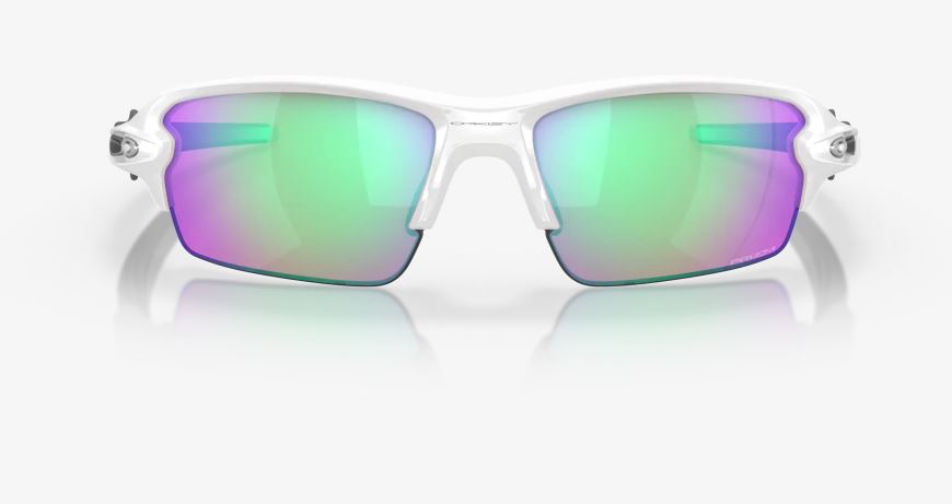 Oakley OO9188-918821 Flak 2.0 Polished White/Red Iridium