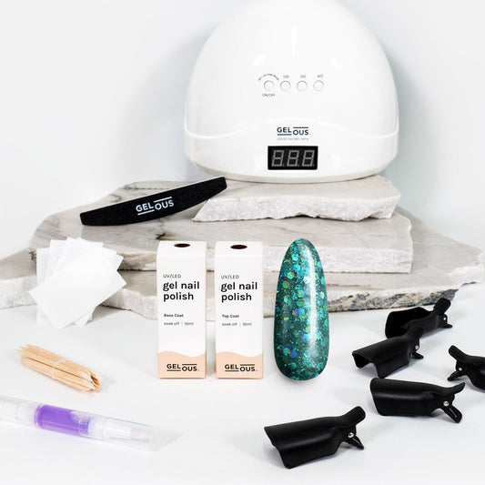 Gelous gel nail polish A Mermaid's Tale Starter Pack - photographed in New Zealand