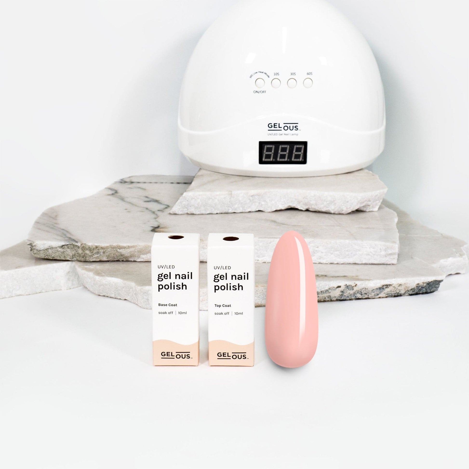 Gelous gel nail polish Arabesque Basic Pack - photographed in New Zealand