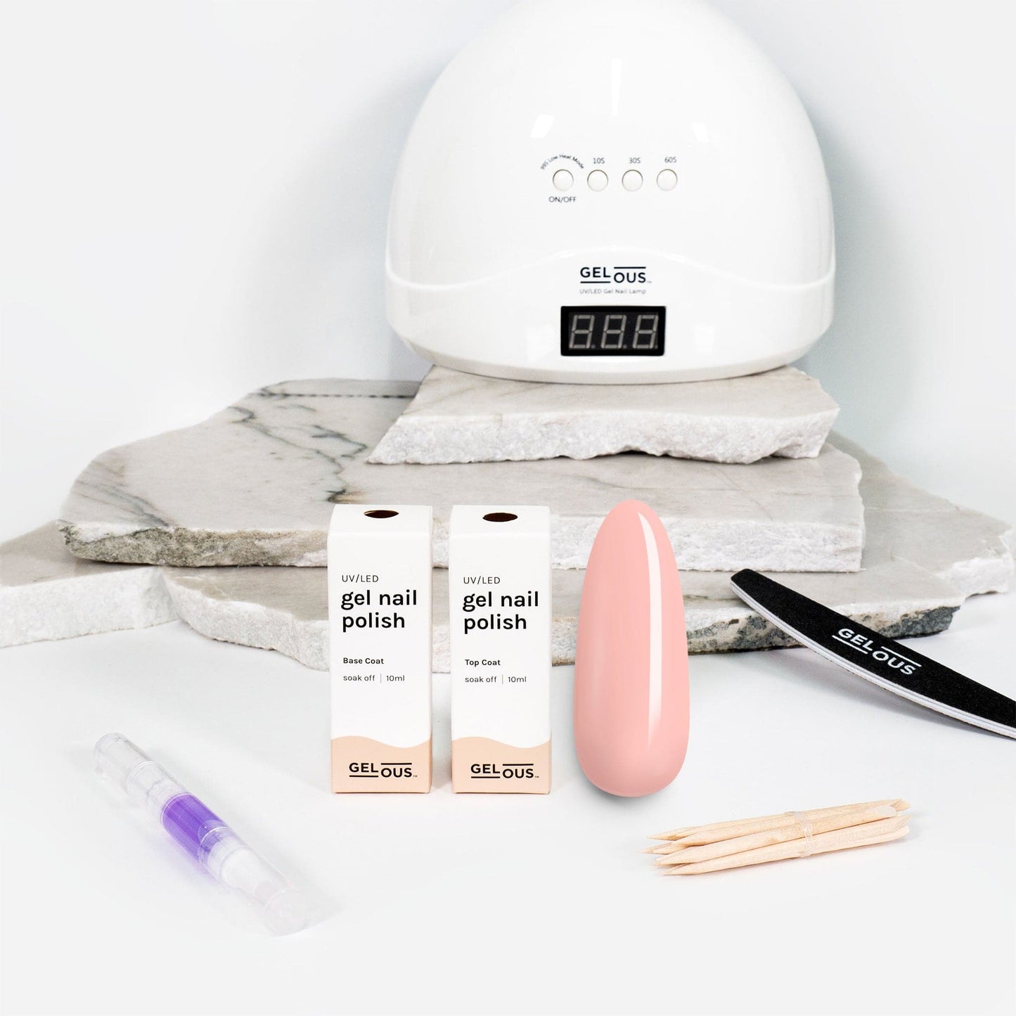 Gelous gel nail polish Arabesque Essentials Pack - photographed in New Zealand