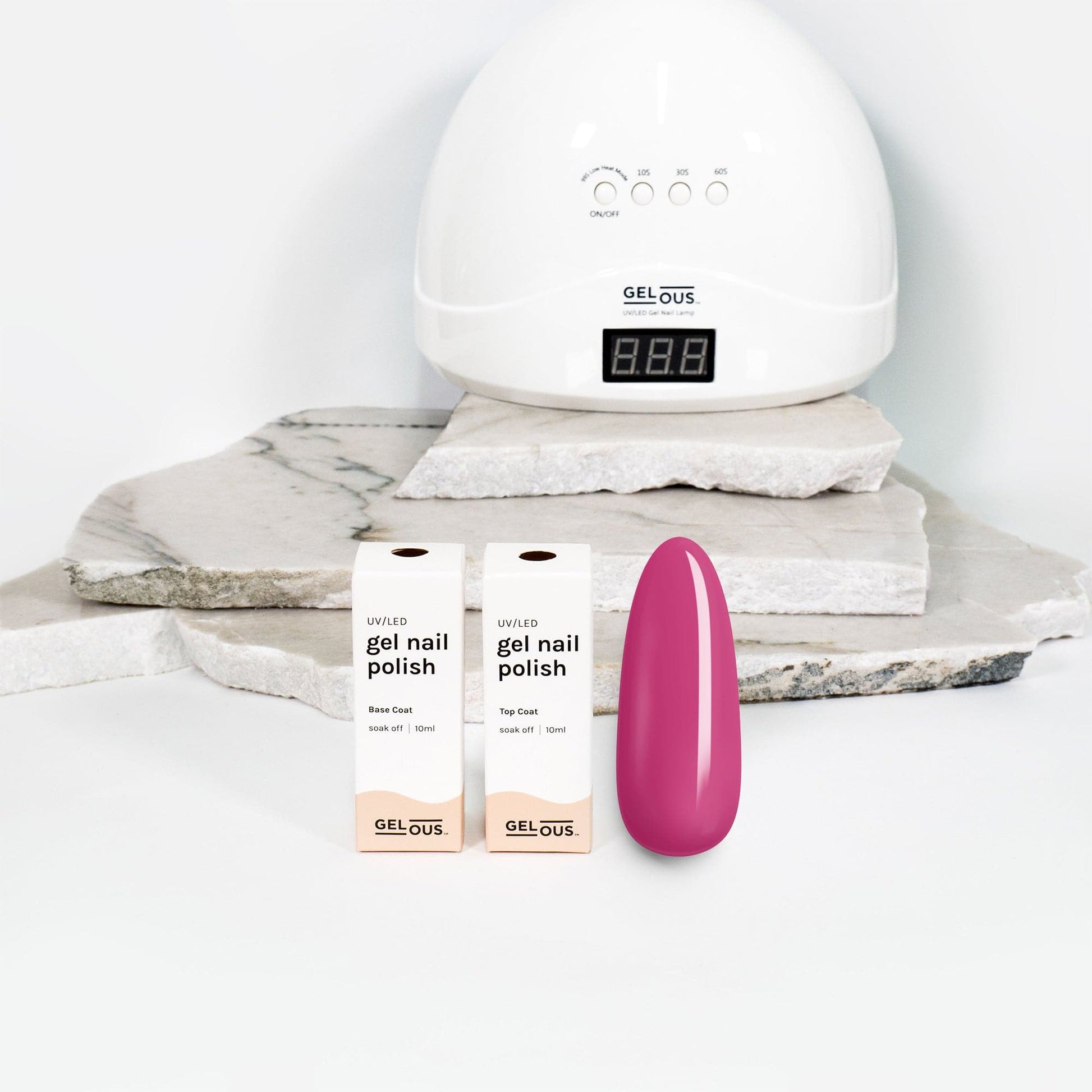 Gelous gel nail polish Berry Nice Basic Pack - photographed in New Zealand