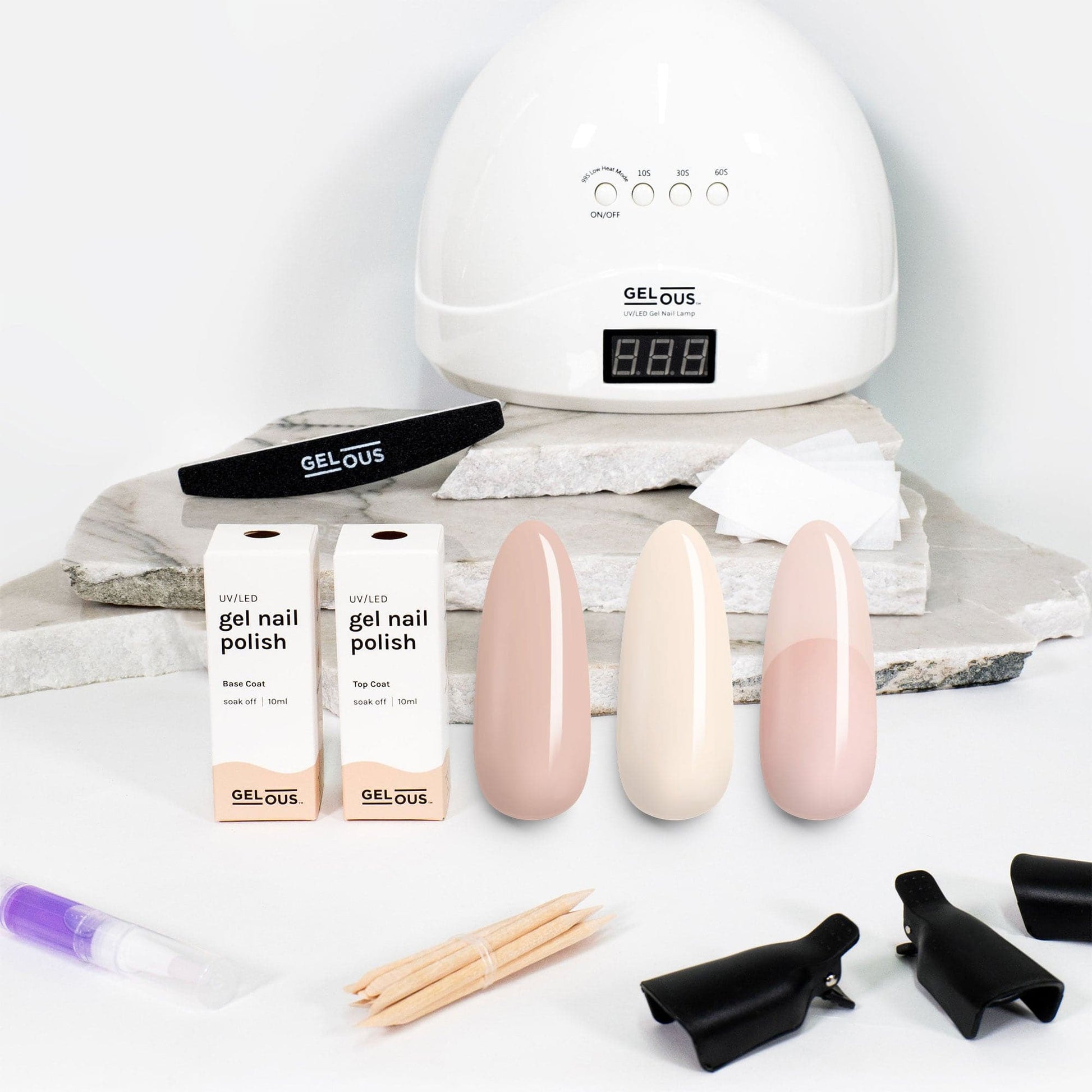 Gelous gel nail polish Everyday Polish Starter Pack - photographed in New Zealand