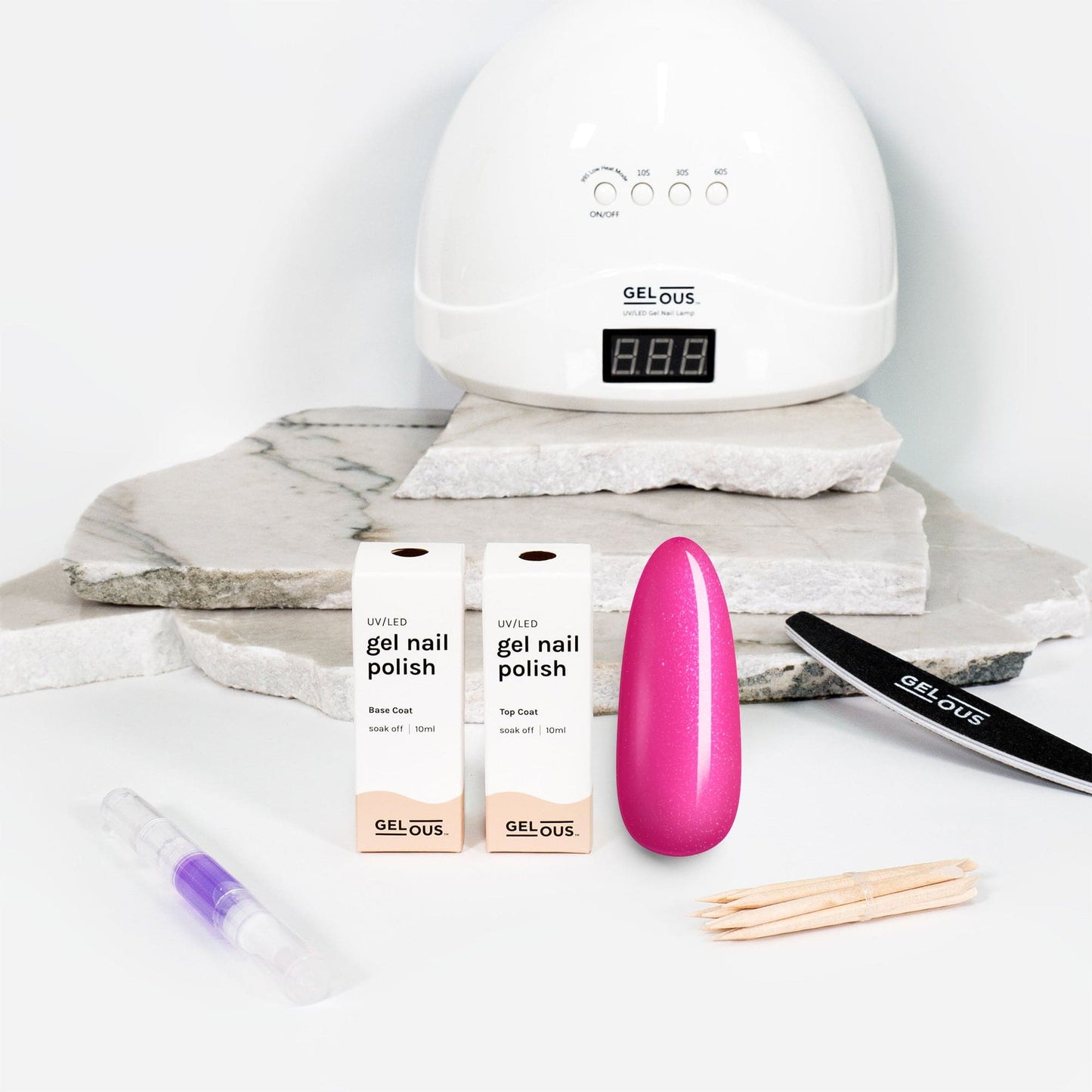 Gelous gel nail polish Hollywood Girl Essentials Pack - photographed in New Zealand