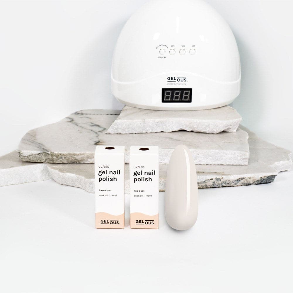 Gelous gel nail polish Milk and Honey Basic Pack - photographed in New Zealand
