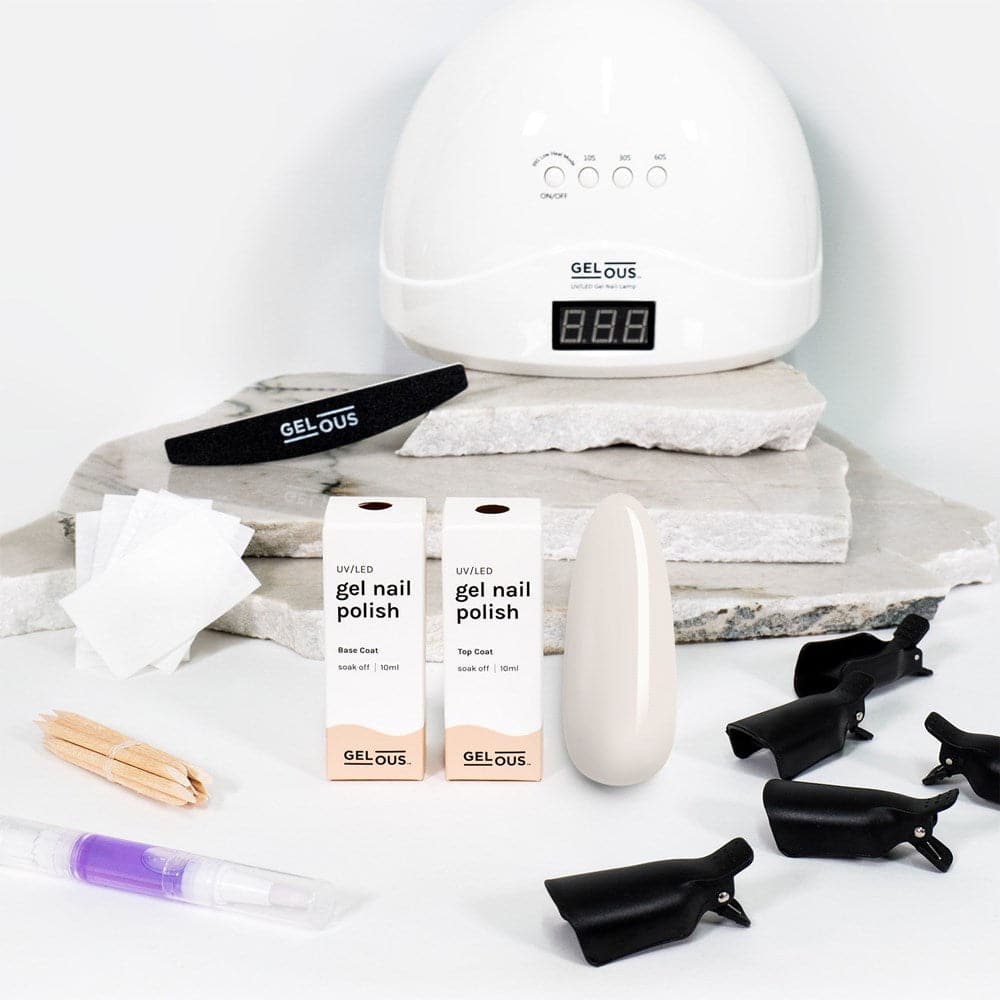 Gelous gel nail polish Milk and Honey Starter Pack - photographed in New Zealand