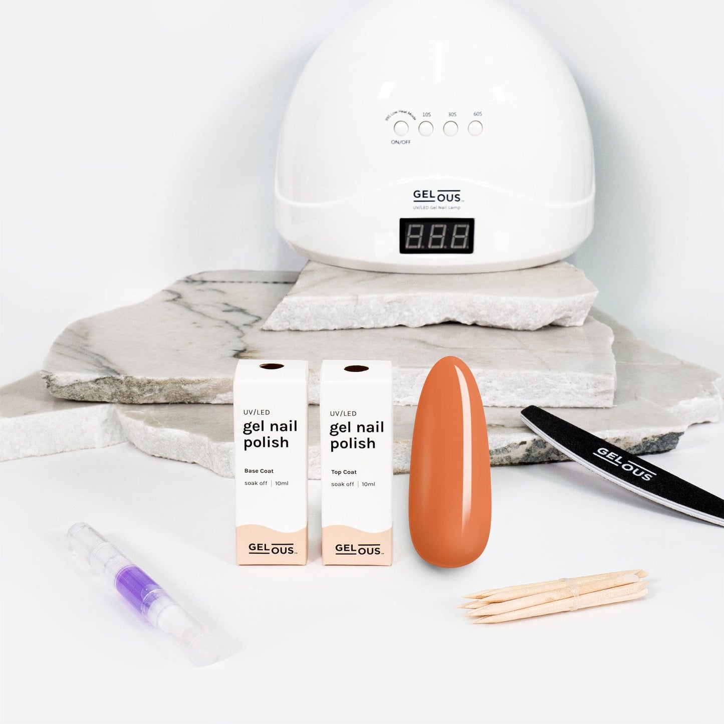 Gelous gel nail polish Red Desert Packs Essentials Pack - photographed in New Zealand