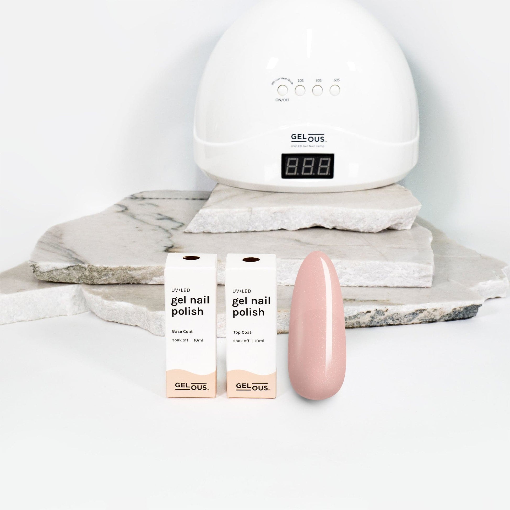 Gelous gel nail Sugar and Spice Basic Pack - photographed in New Zealand